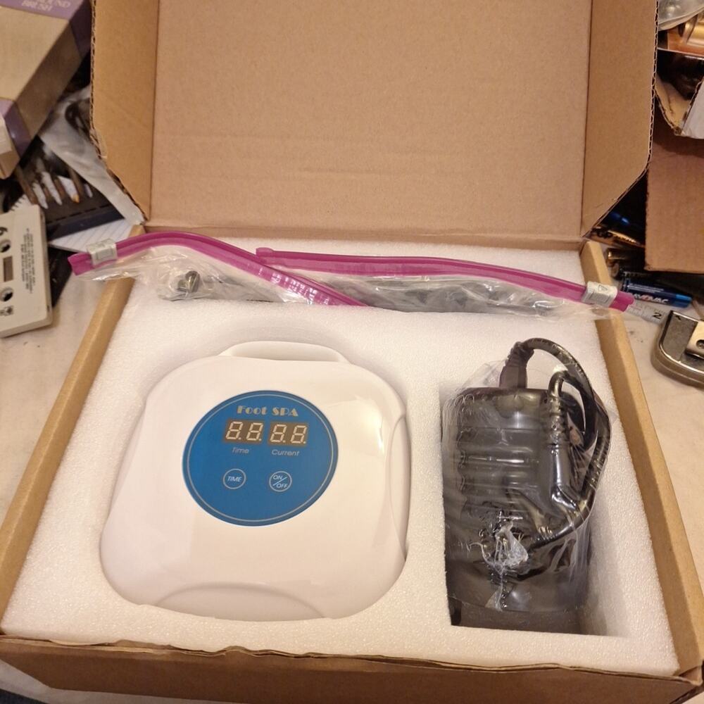 Veicomtech Ionic Foot Spa Detox Never Used